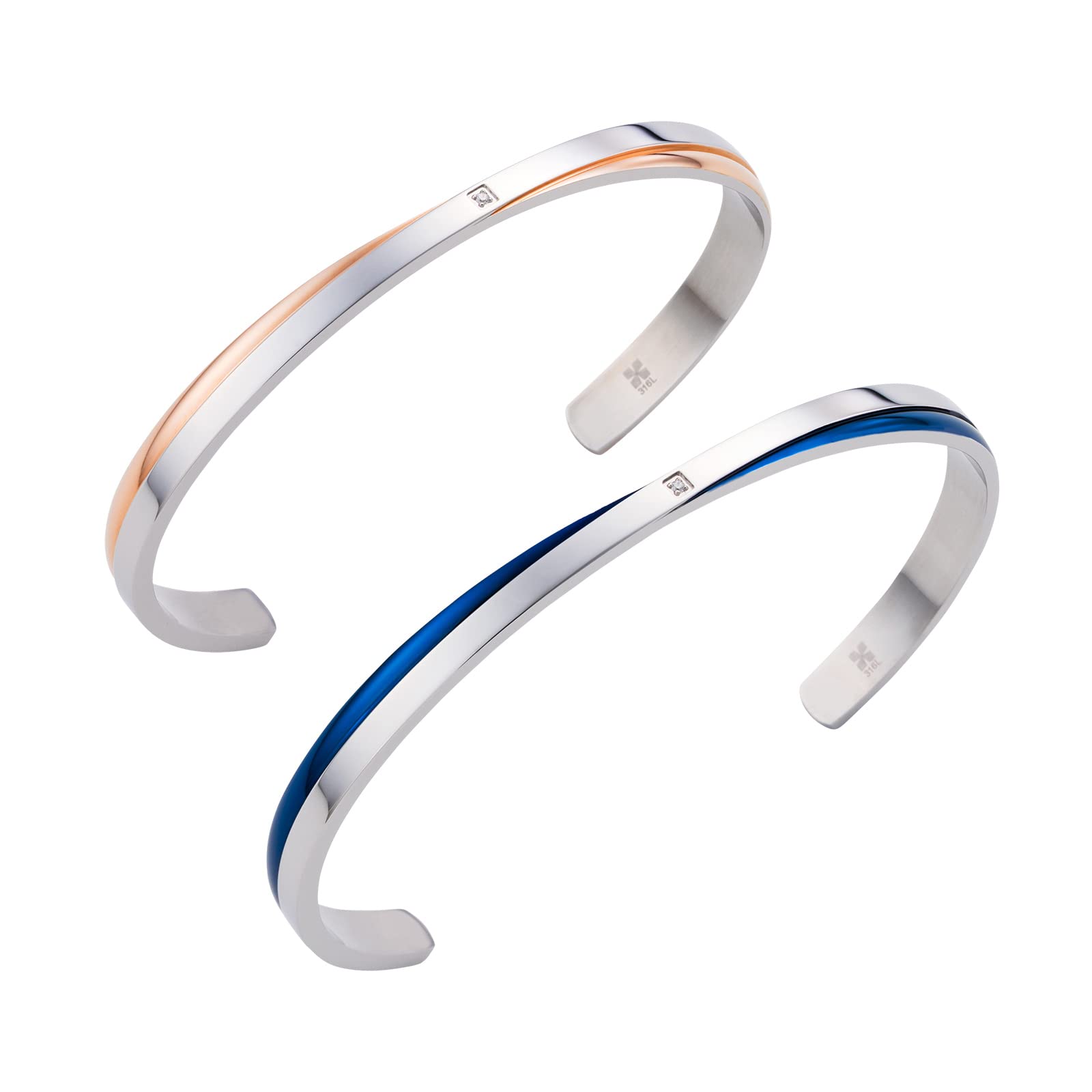 ⭐︎クリア度抜群！イエローホワイトガーデンバングル ホワイトクロ−バ−ペアバングル